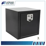 18" Black Iron Underbody Truck Storage Tool Box For Pickup Trailer. Fixed Price $113.42.