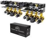 Wellmall Heavy Duty Power Tool Organizer 2-PACK Steel Wall Mount Rack New. Fixed Price $49.99.