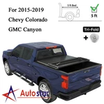 Soft Tri-fold Tonneau Cover For 2015-19 Chevy Colorado/gmc Canyon 5FT Truck Bed. Fixed Price $155.97.