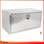 Aluminum 36"X 18"X18" Storage Tool Box W/2X Chain For Truck Garage Home Office. Fixed Price $204.24.