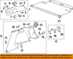 Gm Oem 17-26 Acadia Quarter Panel Interior Trim-tie Down Hook Plate 23284858. Fixed Price $20.96.