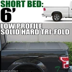 Topline For 1982-1993 S10/SONOMA 6' Bed Low Profile Hard Tri Fold Tonneau Cover. Fixed Price $520.00.