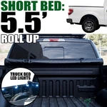 Topline 2004-2014 Ford F150 5.5 Ft Bed Lock & Roll Tonneau Cover+led Lights. Fixed Price $179.00.