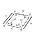 Genuine Mopar Cargo Tie Down Loop 68386831AA. Fixed Price $44.04.