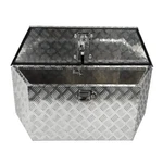 39"X15.4"X12" Aluminum Utility Trailer Tongue Bar Tread Waterproof Tool Box. Fixed Price $116.64.