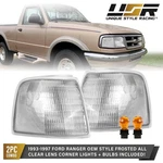 Clear Corner Lights W/ Bulbs Pair 1993-1997 Ford Ranger Pickup Truck. Fixed Price $39.95.