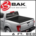 Bakflip G2 Hard Folding Tonneau Cover Fits 2005-21 Nissan Frontier 6 Ft. Bed. Fixed Price $1049.99.