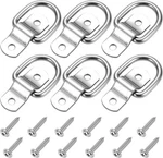 Czc Auto 6 Ring Tie Down Anchors 1/4" Heavy Pack, Stainless Steel. Fixed Price $15.91.