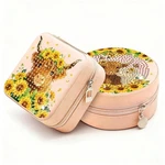 Highland Cow Diamond Painting Jewelry Storage Box For Lover, 2 Pack Diamo.... Fixed Price $28.80.