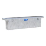 Uws 72IN Deep Slim Crossover Tool Box W/ Low Profile Polished Aluminum, Storage. Fixed Price $648.95.