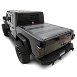 Westin Tonneau Bed Cover Hard Folding Aluminum Black For 20-26 Jeep Gladiator. Fixed Price $934.99.