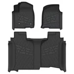 Lasfit Floor Mats Liner For 2020-2025 Gmc Sierra 1500 / 2500HD 3500HD Crew Cab. Fixed Price $149.00.