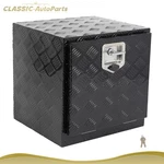 Black For Truck Trailer Garage Bed Storage Tool Box Case 2X Chain 18"X17"X18". Fixed Price $102.38.