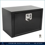 Storage Tool Box 24"X14"X16" W/ 2X CHAIN+1X Lock For Truck Garage Home. Fixed Price $110.57.