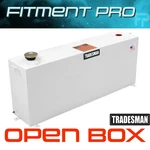 Tradesman Steel Rectangular Liquid Storage Tank Full Size White 100 Gal 83010T. Fixed Price $634.77.