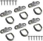 Rings Tie Down Anchors Hooks For Trailer Truck Bed Bracket 1/4 6 Pack. Fixed Price $16.09.