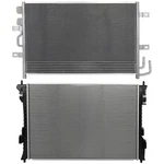Aluminum Radiator & Ac Condenser Cooling Kit Ford Flex 2015-2017 2018 2019. Fixed Price $107.66.