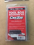 Toolbox Mounting Kit Dee Zee DZ97910 15-17 F150 Truck Bed. Fixed Price $15.00.