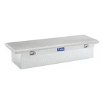Uws 69" Crossover Truck Tool Box Storage, Low Profile Bright Aluminum #EC10451. Fixed Price $633.95.