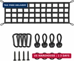 Lucky Straps Tailgate Net For Pickup Truck Bed, 60'' X 18'' Heavy Duty. Fixed Price $50.61.