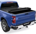 Soft Quad Truck Bed Tonneau Cover Compatible For 2015-2025 Chevy 6FT. Fixed Price $268.99.