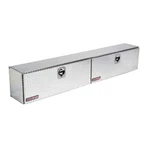 Weather Guard 396-0-02 Hi Side Truck Tool Box Aluminum 96" Rail Mount New. Fixed Price $625.00.