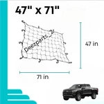 Truck Bed Cargo Net 47"X71" Heavy Duty For Chevrolet Colorado 2004-2024. Fixed Price $22.50.