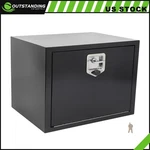 Storage Tool Box W/ 2X Chain For Truck Garage Auto Repairing Works 24"X18"X18". Fixed Price $138.99.