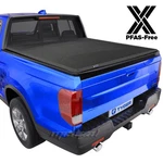 Fit 17-26 Ridgeline 5'4" Bed Soft Tri-fold Fabric Tonneau Cover Tyger T3X. Fixed Price $329.00.