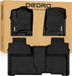 Oedro Floor Mats Fits For 2014-2018 Chevy Silverado/gmc Sierra 1500 Black. Fixed Price $180.66.
