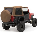 Smittybilt 9870217 Soft Top Replacement W/ Tinted Window For Yj Wrangler. Fixed Price $237.91.