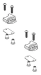 Ind 356A0002 Service Kit - Bakflip Top Side Buckle Ends With Hardware (2. Fixed Price $20.30.