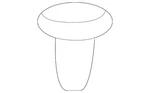 Genuine Honda Cargo Net Hook 84604-S5P-A11. Fixed Price $13.41.