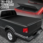 For 94-04 Chevy S10 Gmc Sonoma Fleetside 6' Bed Tri-fold Soft Top Tonneau Cover. Fixed Price $155.69.