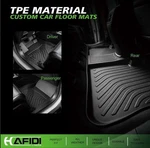 Floor Mats Custom For Subaru Ascent 2019-2025 2026 7/8 Passenger All Weather Tpe. Fixed Price $64.99.