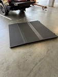 Truck Bed Cover, Black, Trifold. Fixed Price $350.00.