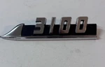 Nos 1956 Chevrolet Truck Chrome 3100 Fender Emblem Right Side New Gm. Fixed Price $99.95.