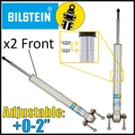 Bilstein B8 5100 Adjustable Front Shocks Absorbers Pair 2015-2020 Ford F-150 4WD. Fixed Price $334.95.