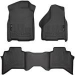 Husky Liners Weatherbeater Floor Mats Fits 2002 - 2008 Ram 1500 Crew Black. Fixed Price $237.98.
