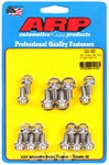 Arp 434-1801 Stainless Steel Oil Pan Bolt Kit Small Block Chevy 12 Point Head. Fixed Price $59.99.