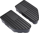 Bed Rail Stake Pocket Covers For Gmc Silverado Sierra 2019-2026, Black. Fixed Price $18.66.