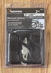 Keeper Motorcycle / Atv Tie Downs Heavy Duty 2 Pack 6 Ft. X 400 Lbs. #05715. Fixed Price $12.90.