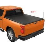 For 14-25 Chevy Silverado/gmc Sierra 6.5FT Bed Soft Vinyl Roll-up Tonneau Cover. Fixed Price $125.97.