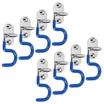 Mop Broom Holder Organizer 8 Pcs Stype Wall Mounted Cleaning Tools Spa. Fixed Price $32.57.