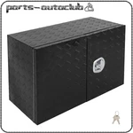 36"X18"X24" Aluminum Storage Tool Box W/ 2X Chain & Dovetail Lock For Garage Rv. Fixed Price $365.99.