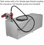 Rds 70326 69 Gallons Rectangular Fuel Transfer Tank Fits 6' & 8' Truck Beds New. Fixed Price $1031.30.