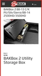 Industries 92100 Bakbox Tonneau Toolbox For Gmc Sierra Chevy Silverado Bed. Fixed Price $179.99.