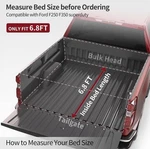 Oedro Soft Tri-fold Truck Bed Tonneau Cover Fits Ford F250 F350 6.8FT 1999-2025. Fixed Price $114.99.