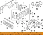 Ford Oem 19-23 Ranger Pick Up Box Front Side Panels-corner KB3Z99286E71B. Fixed Price $28.01.