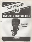 1984 Quicksilver Outboard Mariner V-200 Parts Manual 90-44535 (718). Fixed Price $22.98.